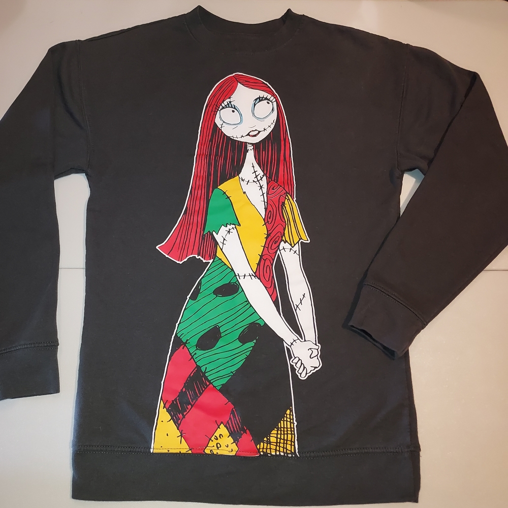 Disney Black Nightmare Before Christmas Sweatshirt